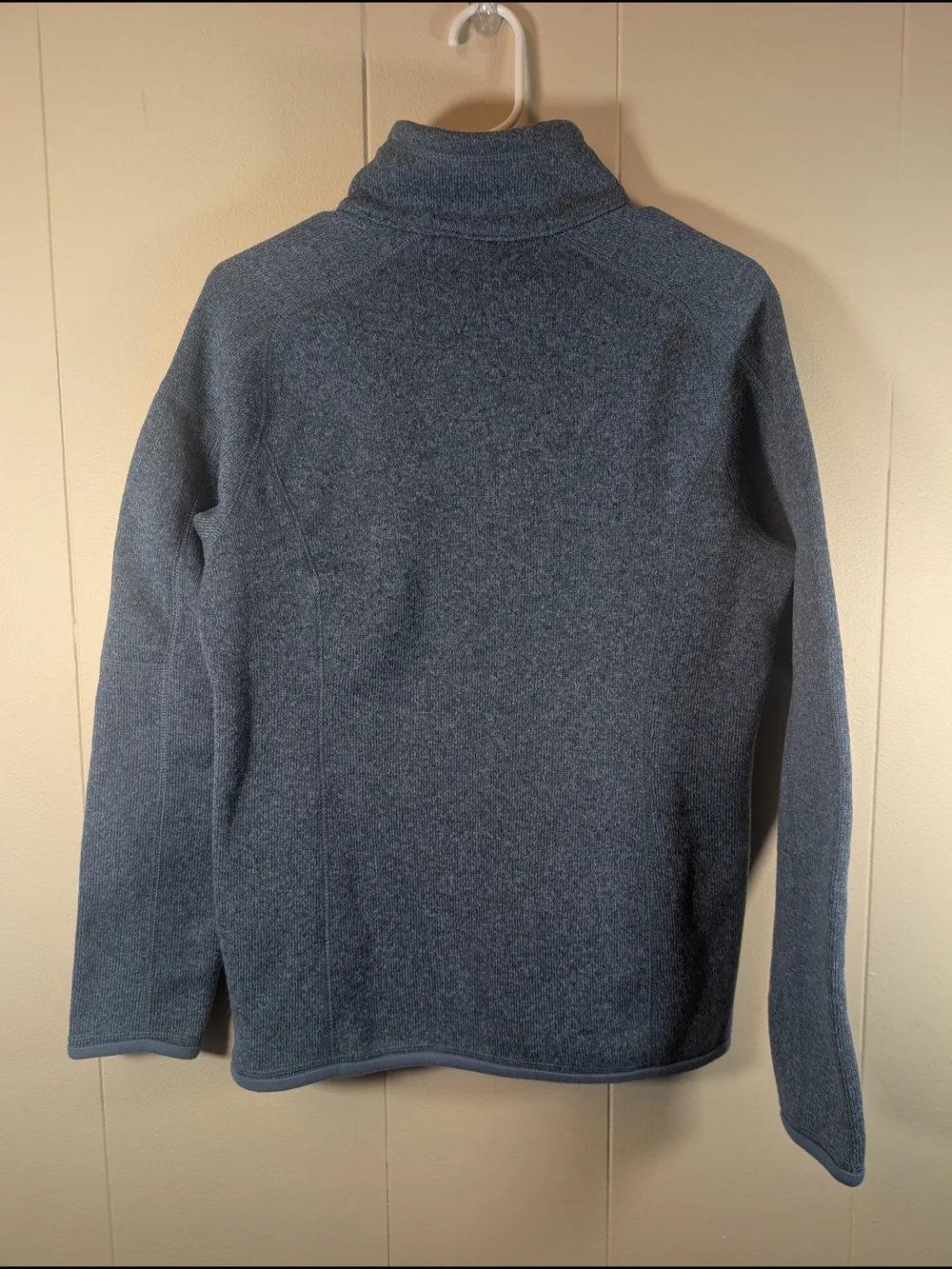 Patagonia Better Sweater 1/4 Zip Fleece Pullover Women’s M Blue Gorpcore Outdoor